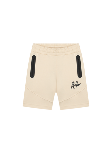 Malelions Kids Sport Counter Shorts - Beige