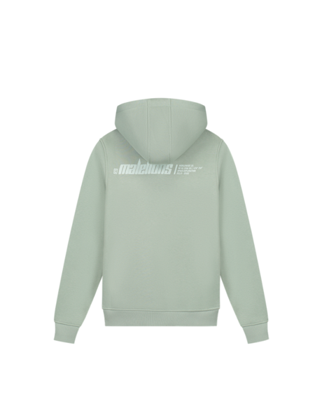 Malelions Malelions Kids Worldwide Hoodie - Aqua Grey/Mint