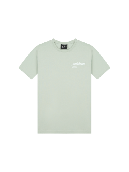 Malelions Malelions Kids Worldwide T-Shirt - Aqua Grey