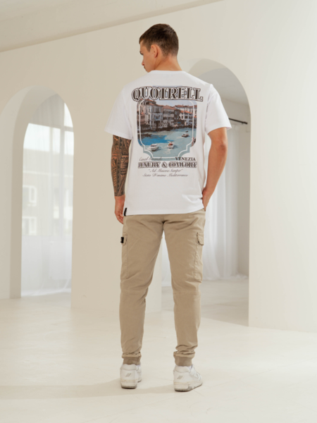 Quotrell Quotrell Venezia T-Shirt - White/Black