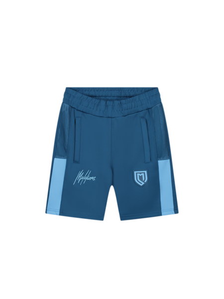 Malelions Kids Sport Transfer Shorts - Navy/Light Blue