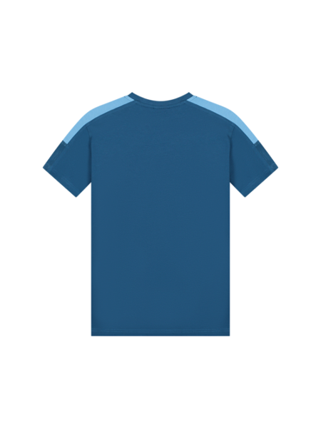 Malelions Malelions Kids Sport Transfer T-Shirt - Navy/Light Blue