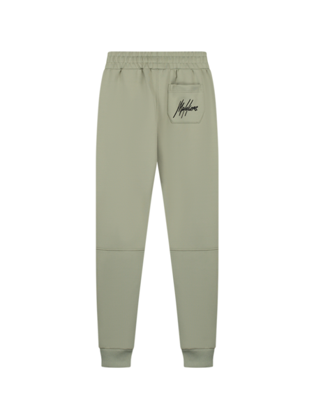 Malelions Malelions Kids Sport Transfer Trackpants - Moss Grey/Black