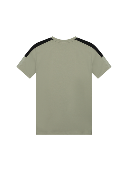 Malelions Malelions Kids Sport Transfer T-Shirt - Moss Grey/Black