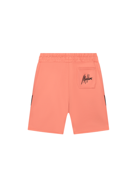 Malelions Malelions Kids Sport Pre-Match Shorts - Coral/Black