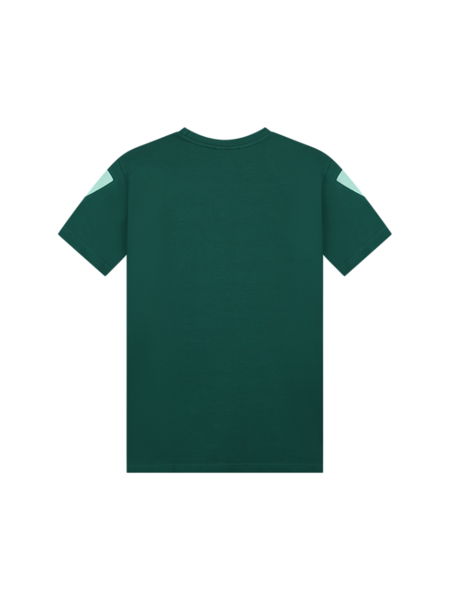 Malelions Malelions Kids Sport Pre-Match T-Shirt - Dark Green/Mint