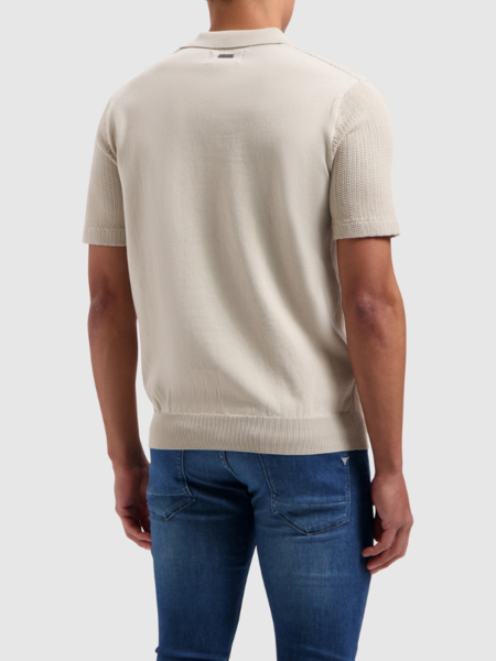 Pure Path Pure Path Knitwear Polo - Sand