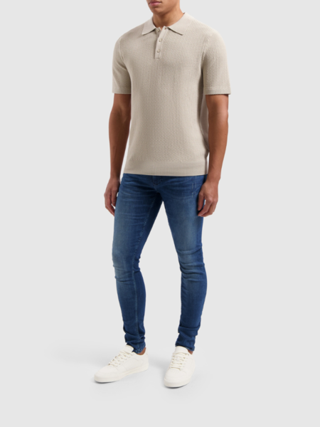 Pure Path Pure Path Knitwear Polo - Sand