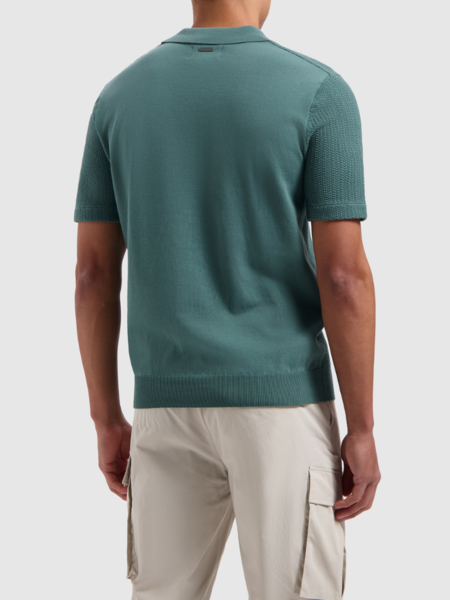 Pure Path Pure Path Knitwear Polo - Faded Green