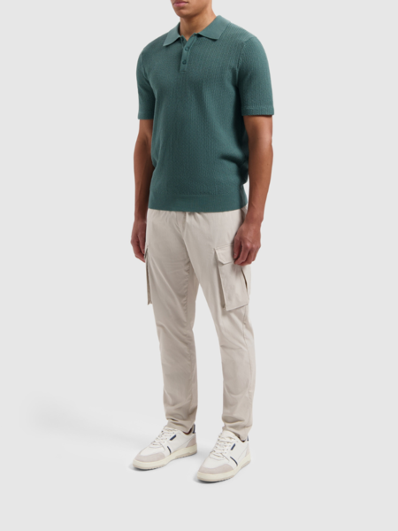 Pure Path Pure Path Knitwear Polo - Faded Green