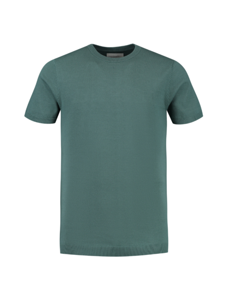Pure Path Knitwear T-Shirt - Faded Green