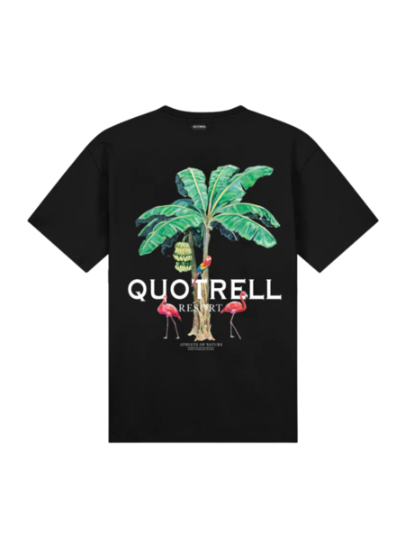 Quotrell Women Resort T-Shirt - Black/White