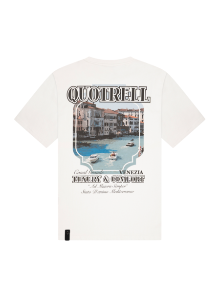 Quotrell Quotrell Venezia T-Shirt - Off White/Black