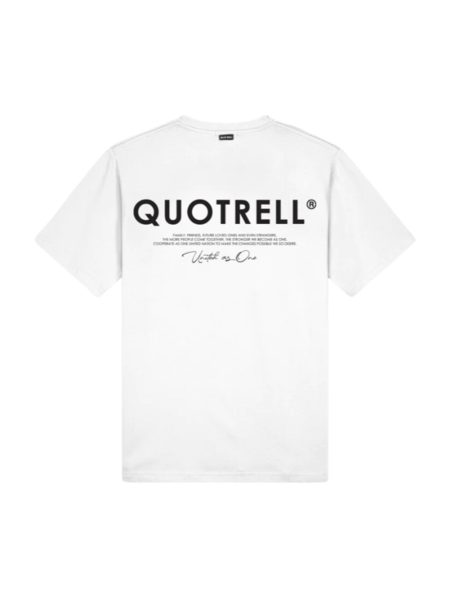 Quotrell Quotrell Jaipur T-Shirt - White/Black