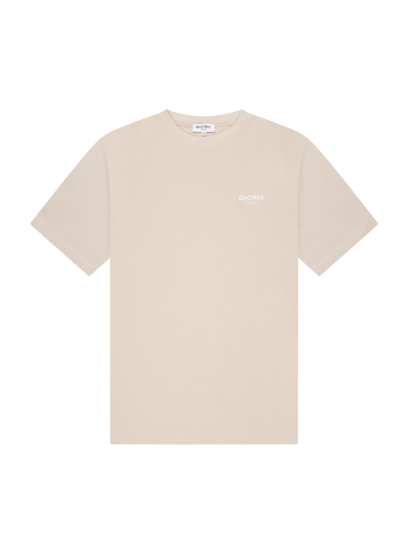 Quotrell Quotrell Sarasota T-Shirt - Beige/Off White