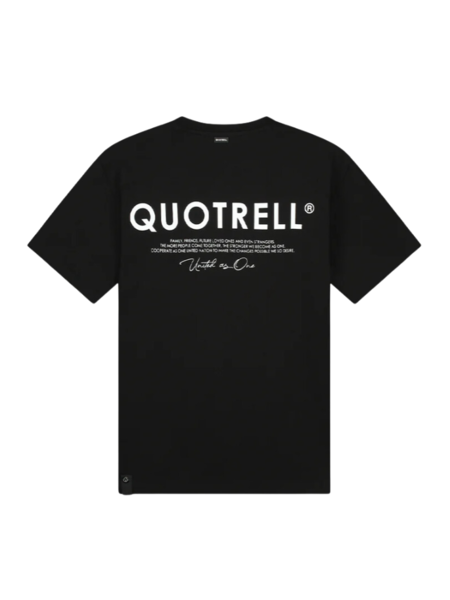 Quotrell Jaipur T-Shirt - Black/White