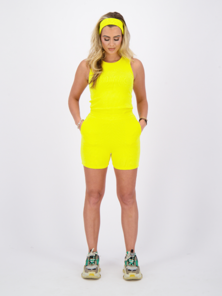 Reinders Reinders Tank Short - Lemon Yellow