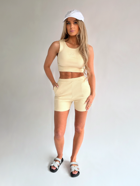 Reinders Tank Short - Creme