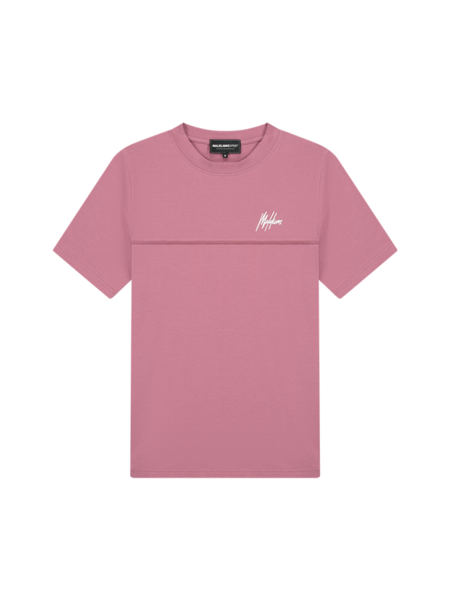 Malelions Sport Counter T-Shirt - Dark Mauve