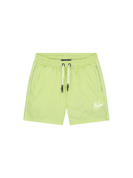 Malelions Sport Counter Swim Shorts - Lime