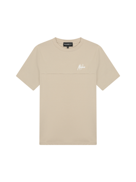 Malelions Sport Counter T-Shirt - Taupe