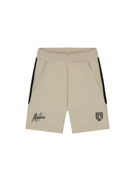 Malelions Sport Fielder Shorts - Beige/Black