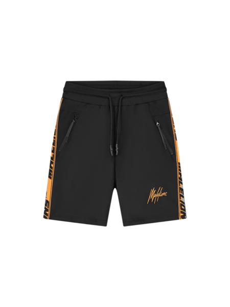 Malelions Malelions Sport React Tape Shorts - Black/Orange