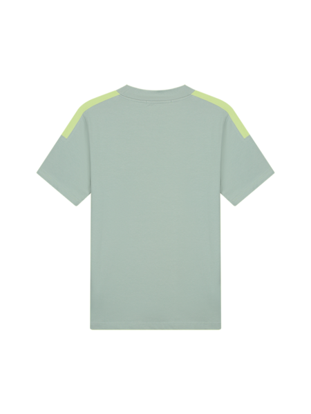 Malelions Malelions Sport Fielder T-Shirt - Grey/Lime
