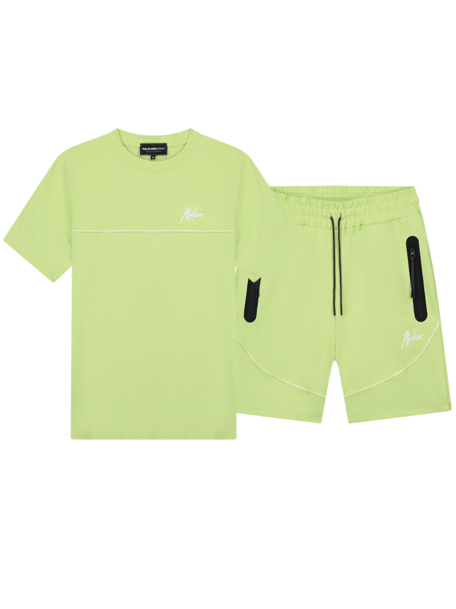Malelions Malelions Sport Counter Combi-set - Lime