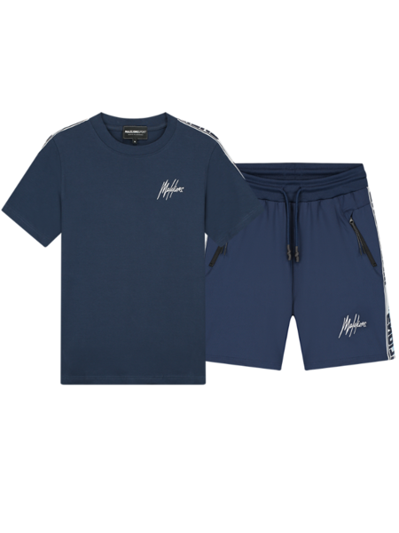 Malelions Sport React Tape Combi-set - Navy/White