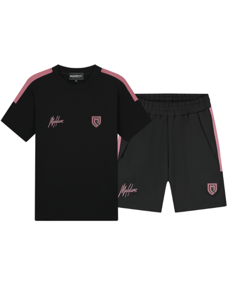 Malelions Sport Fielder Combi-set - Black/Mauve