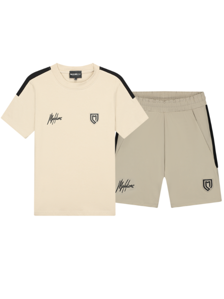 Malelions Sport Fielder Combi-set - Beige/Black