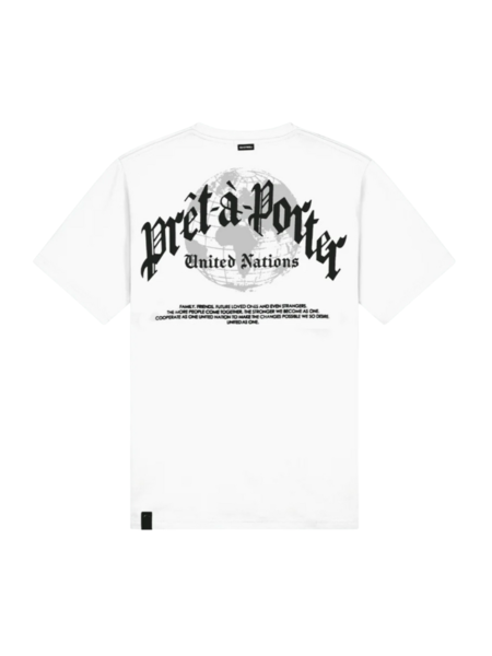 Quotrell Global Unity T-Shirt - White/Black