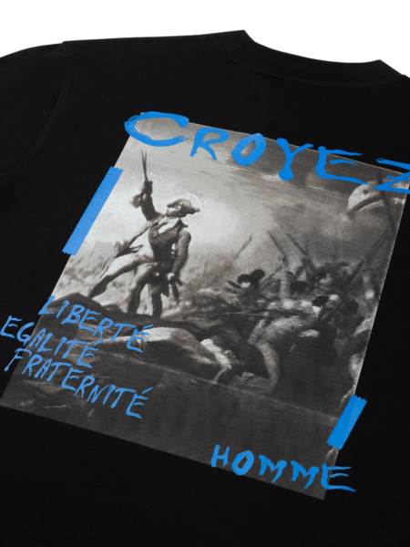 Croyez Croyez Women Louvre T-Shirt - Vintage Black