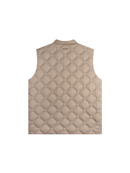 Croyez Croyez Quilted Vest - Mushroom