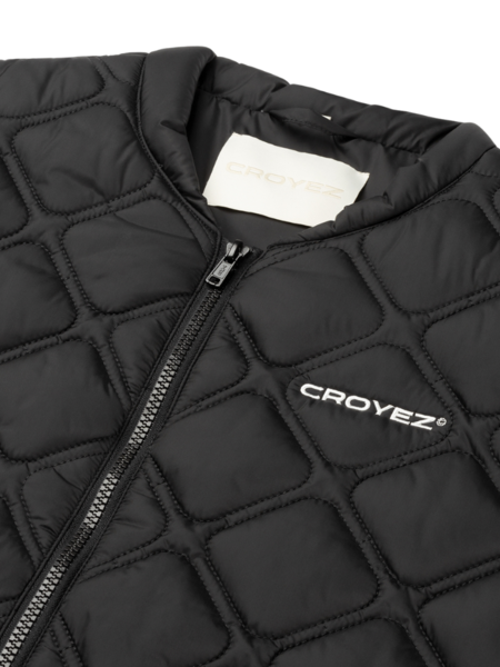 Croyez Croyez Quilted Vest - Vintage Black