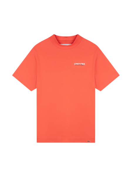 Croyez Croyez Freres T-Shirt - Coral/White