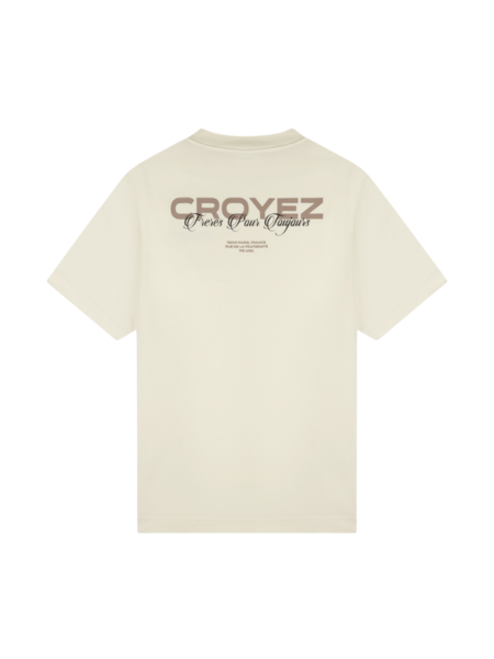 Croyez Croyez Freres T-Shirt - Buttercream