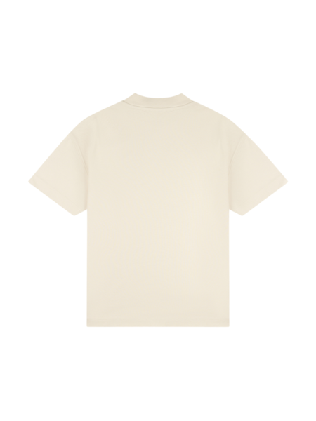 Croyez Croyez Oversized Atelier T-Shirt - Beige/White