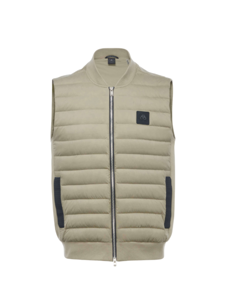 Moose Knuckles Men Air Down Explorer Vest - Sage/Sage