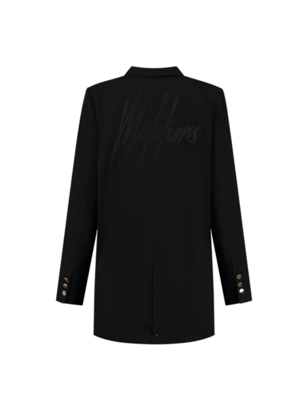 Malelions Malelions Women Oversized Blazer - Black