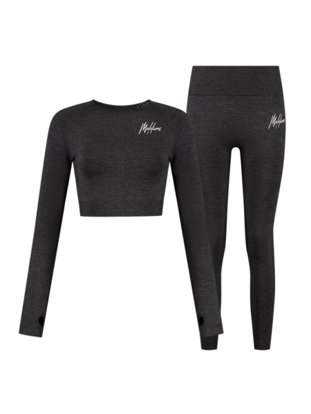 Malelions Women Sport Seamless Combi set - Black