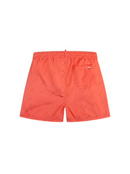 Croyez Croyez Allover Swim Shorts - Coral