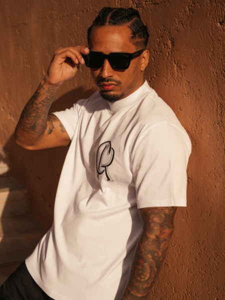 Croyez Croyez Initial T-Shirt - White