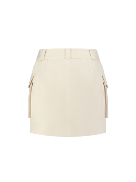 Nikkie Nikkie Bel Air Skirt - Pearl