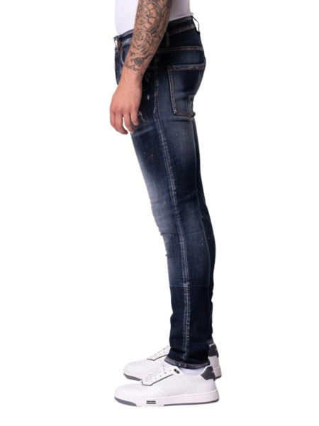 My Brand My Brand Ruby Red Spotted Jeans - Denim