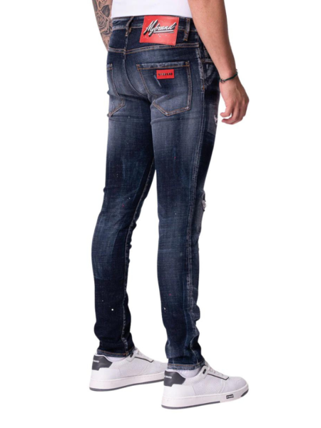 My Brand My Brand Ruby Red Spotted Jeans - Denim