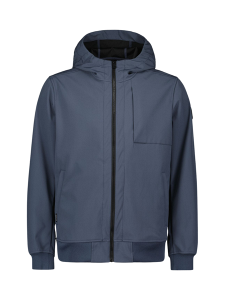 Airforce Airforce Softshell Jacket Chestpocket - Ombre Blue