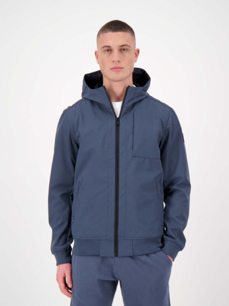 Airforce Airforce Softshell Jacket Chestpocket - Ombre Blue