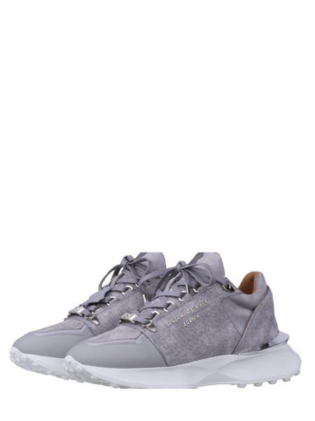 Benjamin Berner Agon Jean Effect Nubuck Sneaker - Ice Grey